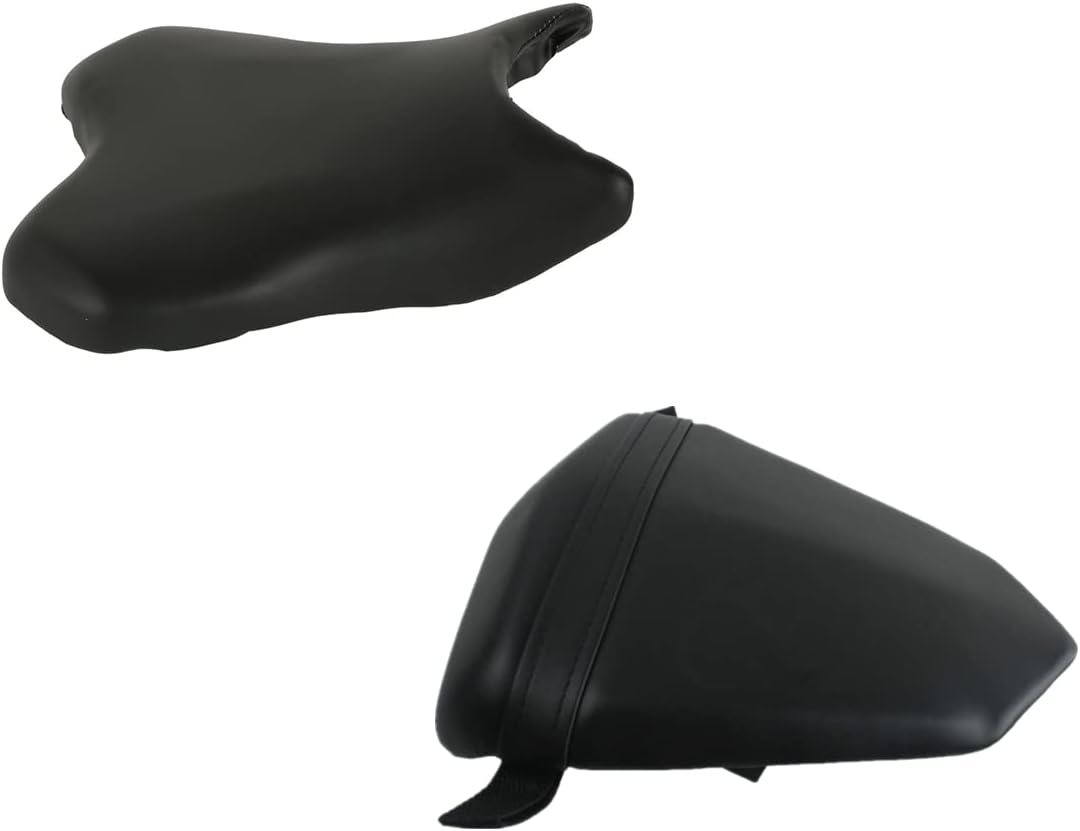 TCMT Black Driver & Passenger Seat Fit For Yamaha YZF R6 YZF-R6 YZFR6 2006-2007 06 07