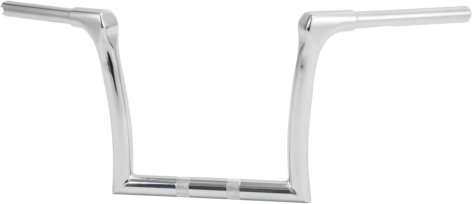 TCMT 10'' Rise Ape Hanger Fat Bars 1-1/4" Handlebar Fit For Harley Road King 2014-2023 Fat Boy FLFBS Sport Glide FLSB Breakout 2018-2023