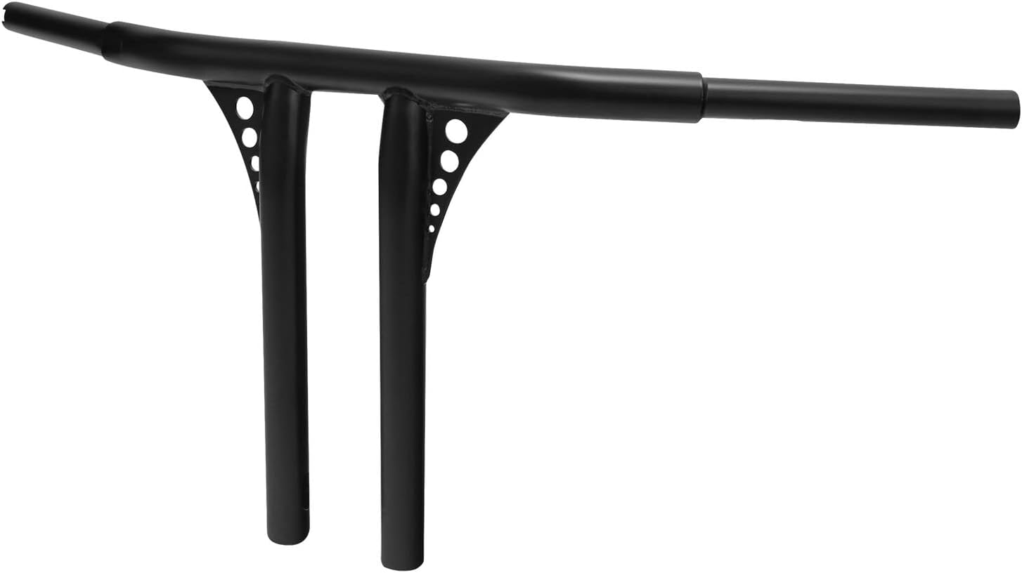 TCMT 1.25" T-Bar Handlebar 14" Rise Ape Hanger Handlebar Fit For Harley Dyna Switchback Wide Glide Street Bob Heritage Softail Deuce Slim Night Train Road King FLHR FLST FXDB
