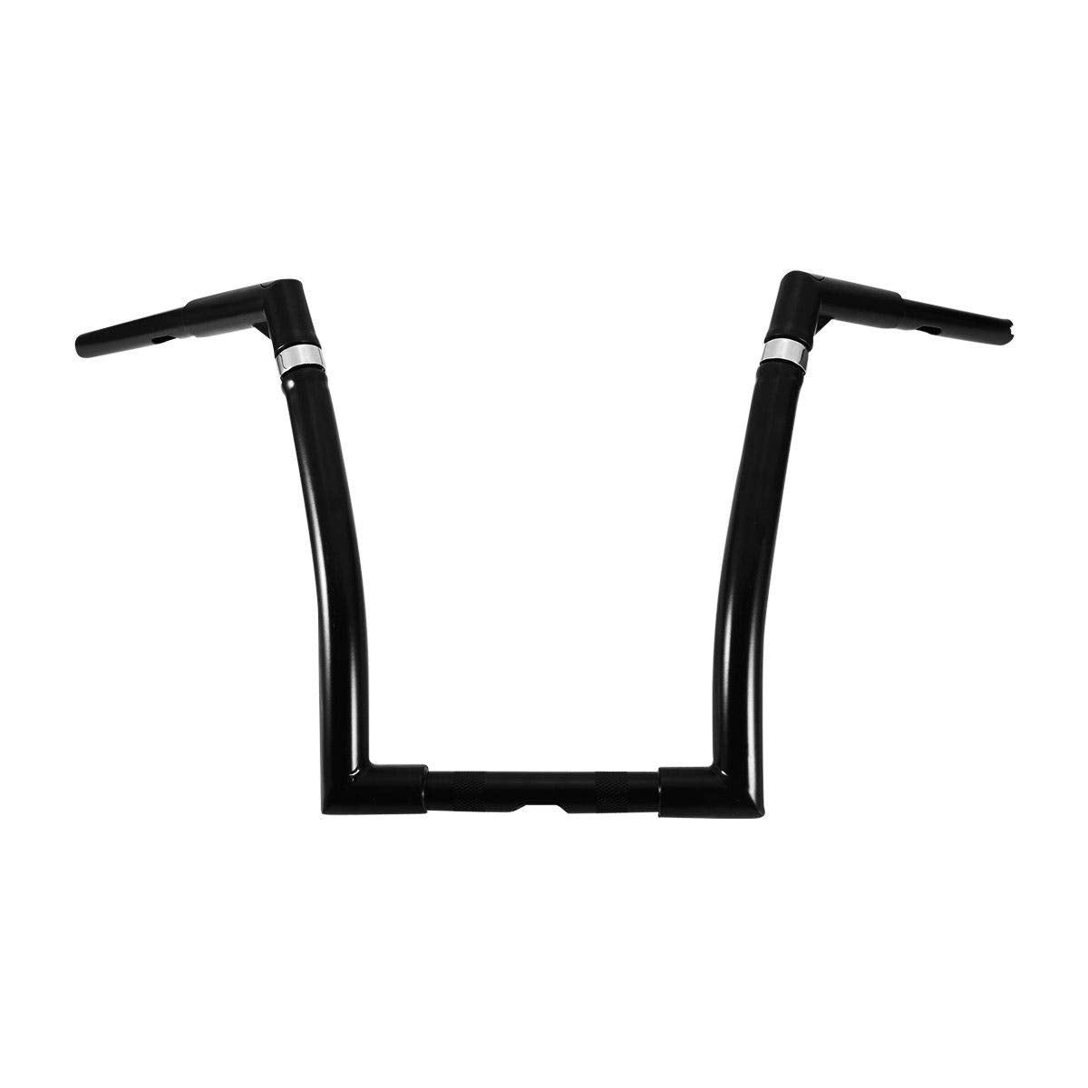 TCMT 8" Rise 1-1/4" Chrome Ape Handlebar Fits For Harley Softail Slim Heritage Fat Boy Deluxe Deuce Sportster XL 883 1200 Dyna Super Glide Wide Glide Low Rider Fat Bob Custom Application
