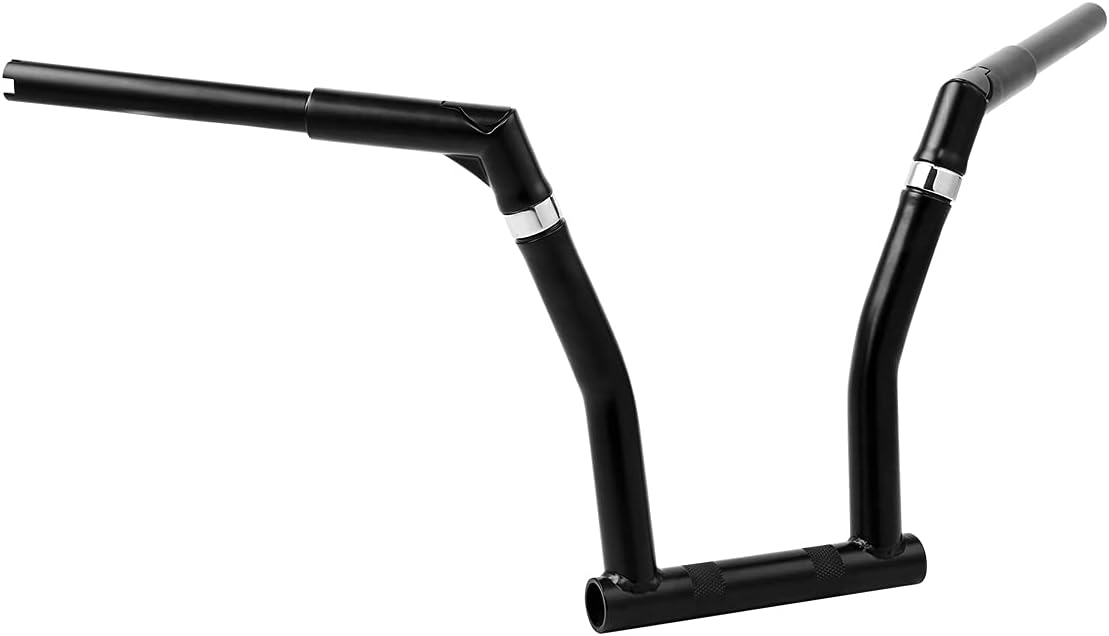 TCMT 12" Rise 1-1/4" Handlebar Hanger Bar Fit For Harley Dyna Street Bob 2013-2017 Switchback 2012-2016 Wide Glide 1999-2017 Softail Slim Heritage Fat Boy Deluxe Deuce 2000-2017