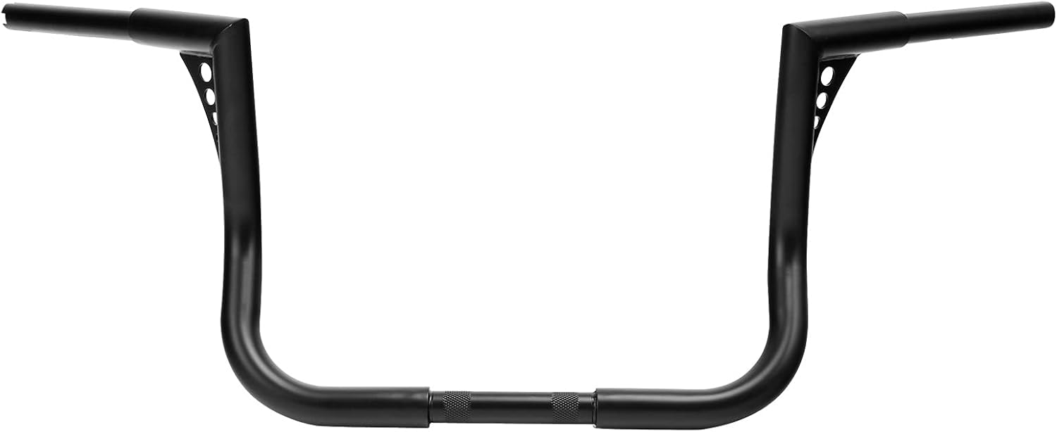 TCMT 12" Rise Ape Hangers Bars 1-1/4" Handlebars Fits For Harley Touring CVO Street Glide Tri Glide Electra Glide Dressers Baggers 1982-2023