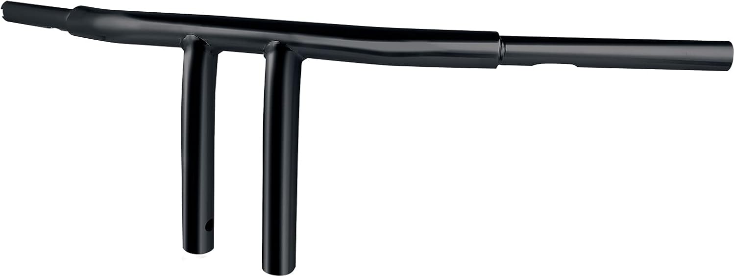 TCMT 1.25'' 8" Rise Straight T-Bar Handlebar Drag Bars Fit For Harley Softail Slim Heritage Fat Boy Deluxe Deuce Sportster XL 883 1200 Dyna Super Glide Wide Glide Low Rider Fat Bob Custom Application