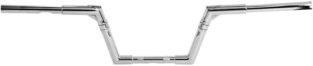 TCMT 8" Rise 1-1/4" Chrome Ape Handlebar Fits For Harley Softail Slim Heritage Fat Boy Deluxe Deuce Sportster XL 883 1200 Dyna Super Glide Wide Glide Low Rider Fat Bob Custom Application