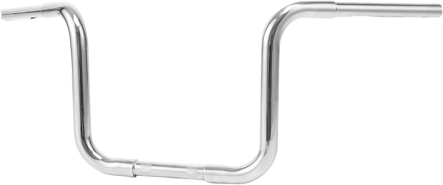 TCMT 12" Rise 1 1/4" Fat Ape Hangers Handlebar Fit For Harley Sportster XL 883 1200 Softail Slim Heritage Fat Boy Deluxe Deuce Dyna Super Glide Wide Glide Low Rider Fat Bob Custom Application