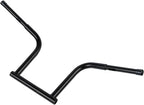 TCMT 12" Rise Handlebar Black Fits For Harley Dyna Fat Bob 2008-2017 Low Rider 2016-2019 Switchback 2012-2016 Wide Glide 2010-2017 Street Bob 2007-2017