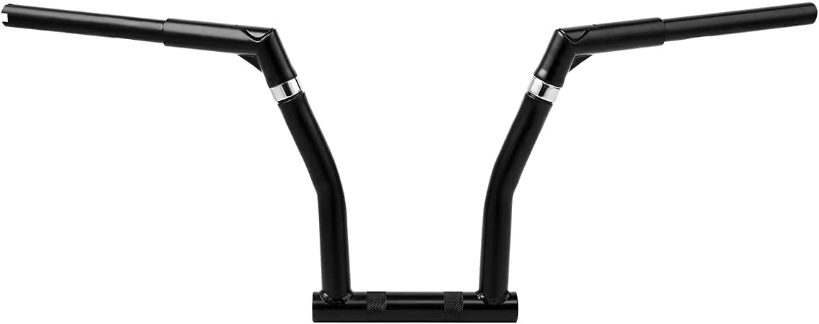 TCMT 12" Rise 1-1/4" Handlebar Hanger Bar Fit For Harley Dyna Street Bob 2013-2017 Switchback 2012-2016 Wide Glide 1999-2017 Softail Slim Heritage Fat Boy Deluxe Deuce 2000-2017