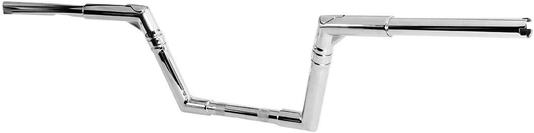 TCMT 8" Rise 1-1/4" Chrome Ape Handlebar Fits For Harley Softail Slim Heritage Fat Boy Deluxe Deuce Sportster XL 883 1200 Dyna Super Glide Wide Glide Low Rider Fat Bob Custom Application