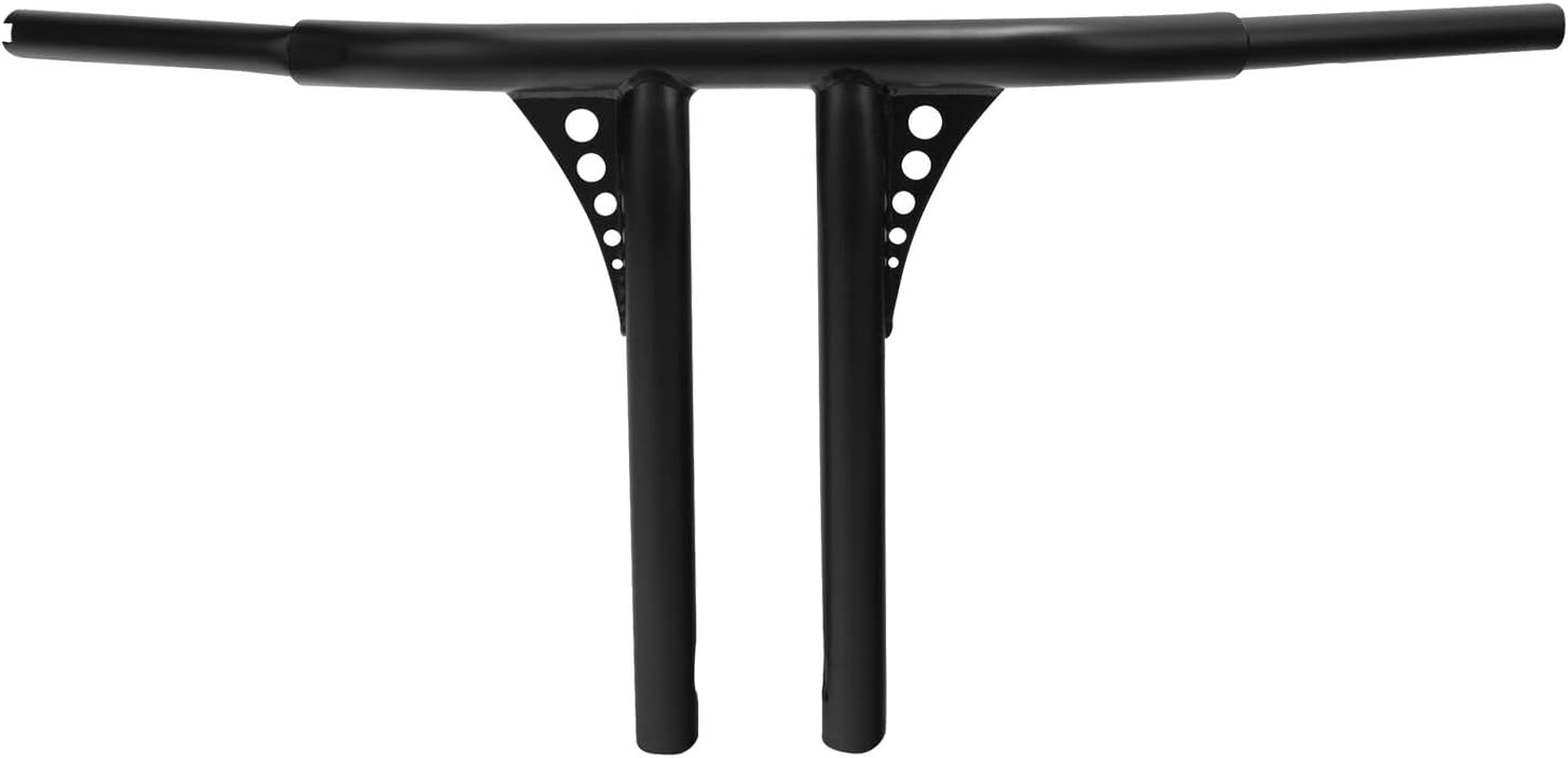 TCMT 1.25" T-Bar Handlebar 14" Rise Ape Hanger Handlebar Fit For Harley Dyna Switchback Wide Glide Street Bob Heritage Softail Deuce Slim Night Train Road King FLHR FLST FXDB