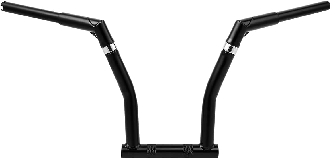 TCMT 12" Rise 1-1/4" Handlebar Hanger Bar Fit For Harley Dyna Street Bob 2013-2017 Switchback 2012-2016 Wide Glide 1999-2017 Softail Slim Heritage Fat Boy Deluxe Deuce 2000-2017