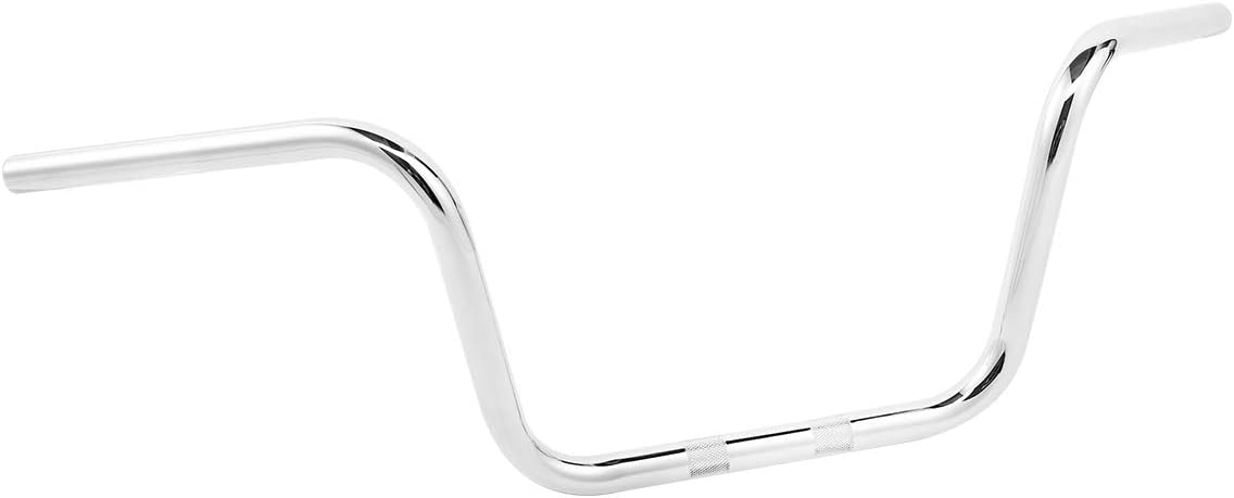 TCMT 10" Rise Ape Hanger 1" Handlebars Fit For Harley-Davidson FLST FXST Sportster XL Custom Application