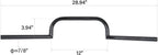 TCMT 7/8" Bars Cafe Racer Ace Handle Bar Fits For Triumph Bonneville Bobber Ducati Scrambler Cafe Racer Royal Enfield Continental GT 650