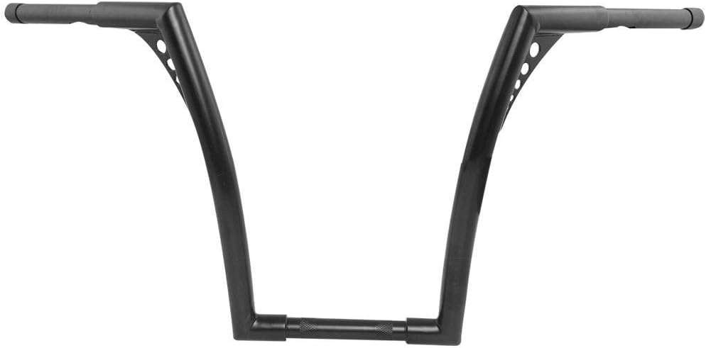 TCMT 16" Fat 1 1/4" Handlebar Ape HangerBar Fit for Harley Road King Softail Slim Heritage Fat Boy Deluxe Deuce FLST FXST Sportster XL 883 1200 Dyna Super Glide Wide Glide Low Rider Fat Bob