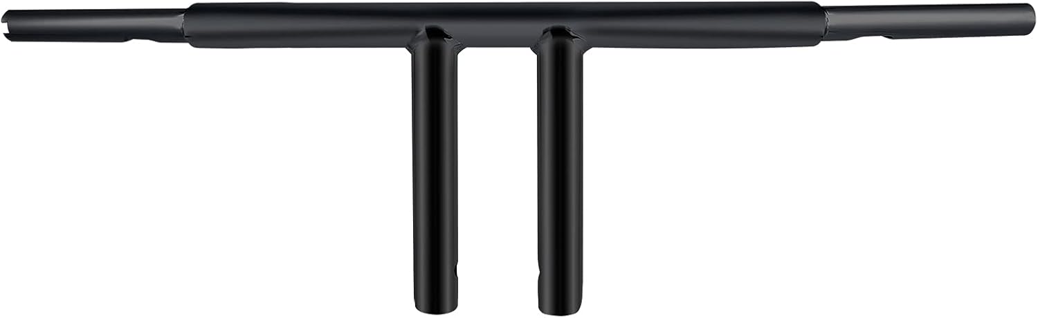 TCMT 1.25'' 8" Rise Straight T-Bar Handlebar Drag Bars Fit For Harley Softail Slim Heritage Fat Boy Deluxe Deuce Sportster XL 883 1200 Dyna Super Glide Wide Glide Low Rider Fat Bob Custom Application