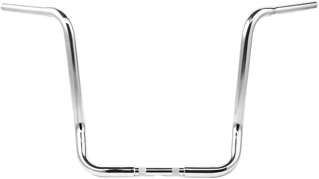 TCMT 19" Rise 1-1/4" Ape Hangers Bars Handlebars Fit For Harley FLHT/C/U/X 1982-2020