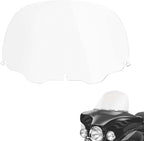 TCMT 12" Clear Windshield Windscreen Fit for Harley Davidson Touring Electra Glide Street Glide Ultra Classic Trike Models 93-13