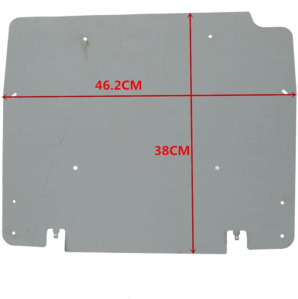 TCMT 13.7" King Motorcycle Trunk Backrest Pad Luggage Rack Base Plate Fit For Harley 2014-2025 Touring CVO Road King Road Glide Street Glide Electra Glide Pack