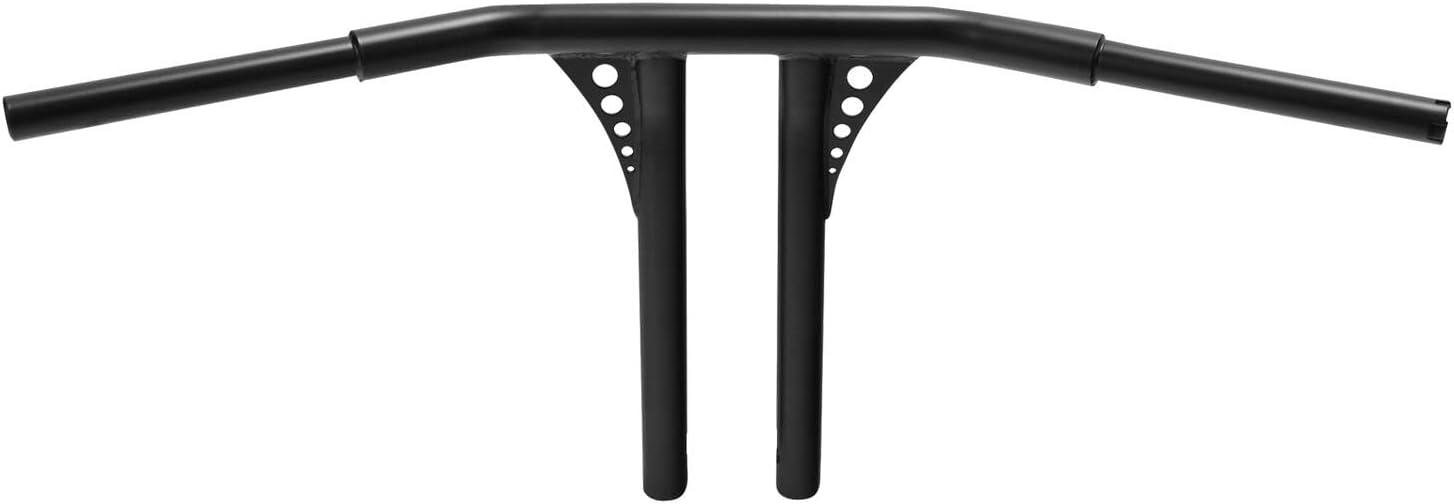 TCMT 1.25" T-Bar Handlebar 14" Rise Ape Hanger Handlebar Fit For Harley Dyna Switchback Wide Glide Street Bob Heritage Softail Deuce Slim Night Train Road King FLHR FLST FXDB