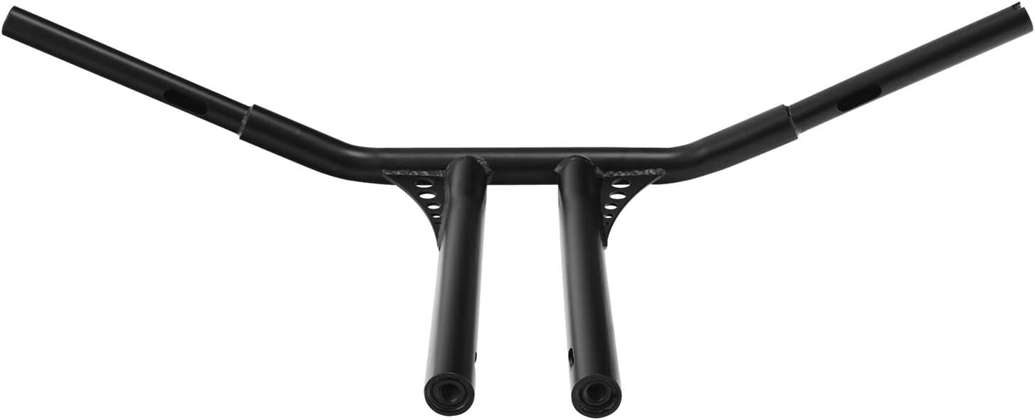 TCMT 1.25" T-Bar Handlebar 14" Rise Ape Hanger Handlebar Fit For Harley Dyna Switchback Wide Glide Street Bob Heritage Softail Deuce Slim Night Train Road King FLHR FLST FXDB