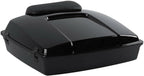 TCMT 5.5" Razor Motorcycle Trunk Backrest Pad Mount Rack Front Docking Hardware Fit For Harley Touring 1997-2008 Touring Road King Electra Glide Road Glide Pack