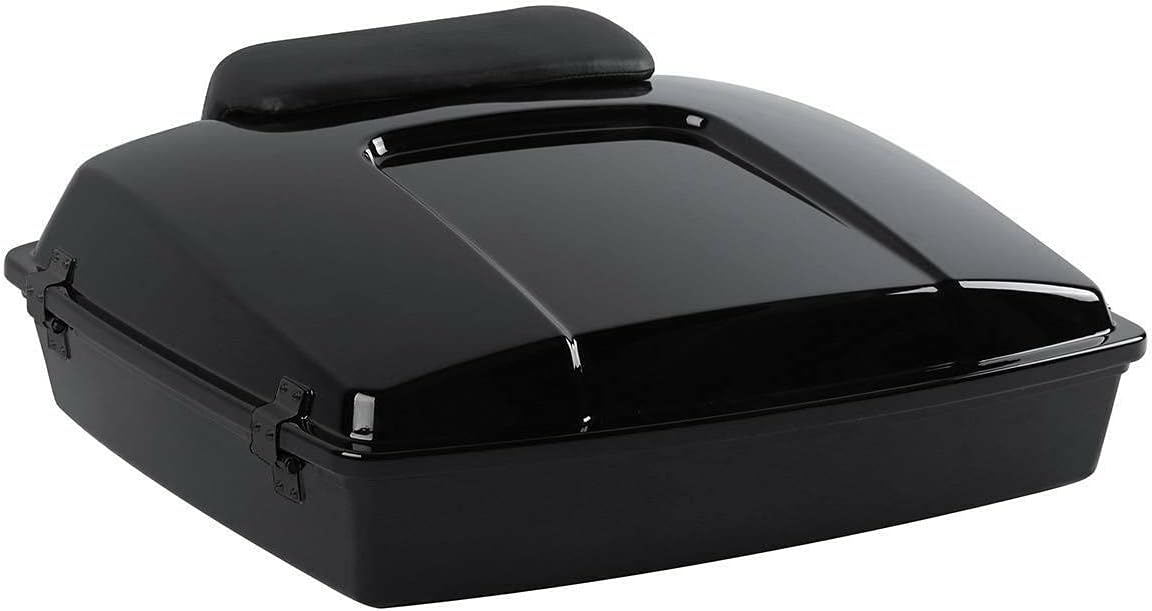 TCMT 5.5" Razor Motorcycle Trunk Backrest Pad Mount Rack Front Docking Hardware Fit For Harley Touring 1997-2008 Touring Road King Electra Glide Road Glide Pack
