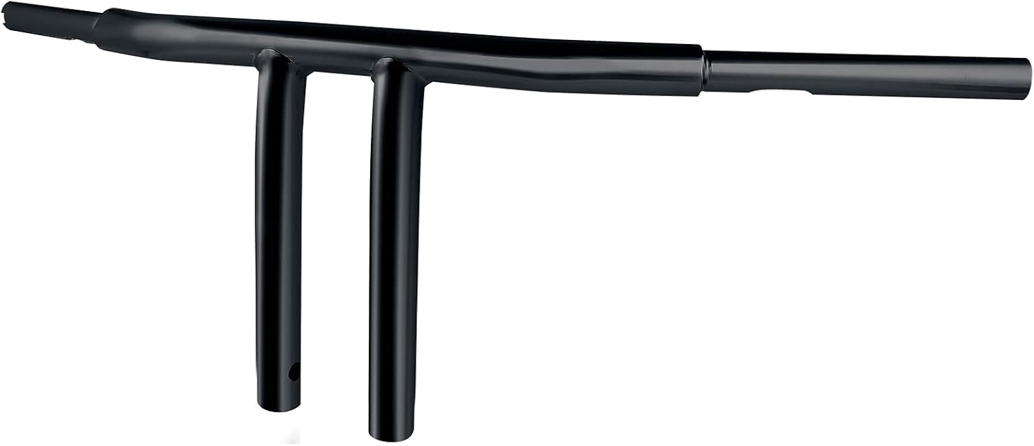 TCMT 10" Rise T-Bars Handlebar Drag Fits For Harley Softail Slim Heritage Fat Boy Deluxe Deuce Sportster XL 883 1200 Dyna Super Glide Wide Glide Low Rider Fat Bob Custom Application
