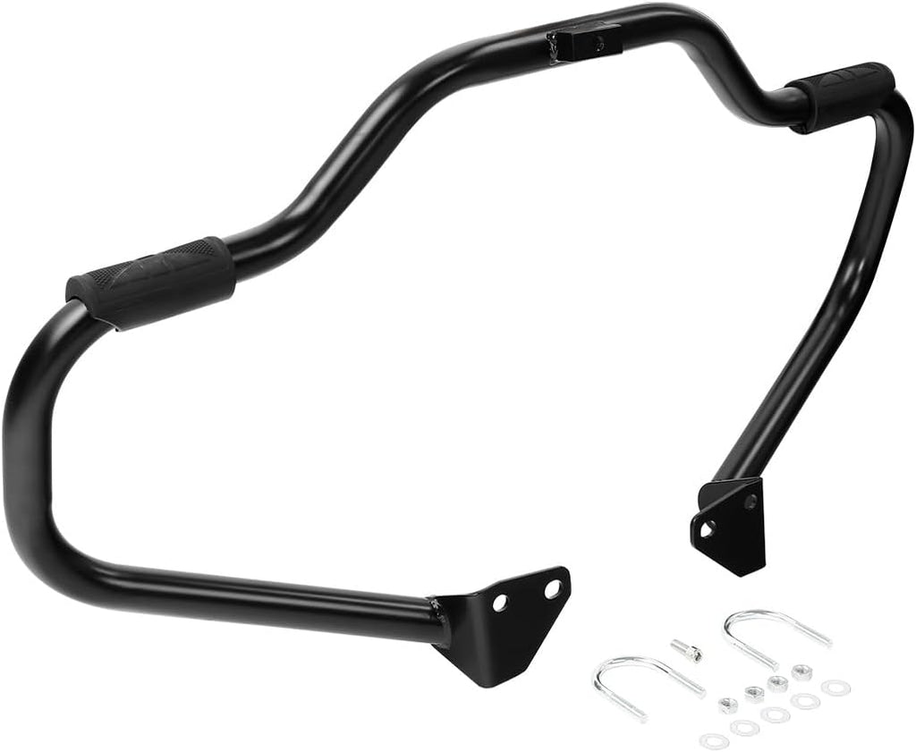 TCMT 1 1/4" Mustache Engine Guard Crash Bars Fits For Harley Dyna FXDB FXDF FXDL FXDWG FXDC Low Rider Street Bob Fat Bob Super Glide 2006-2017 Switchback FLD 2012-2016