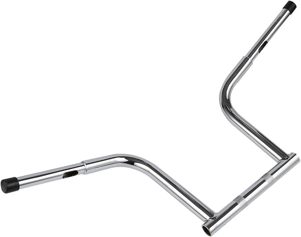 TCMT 12" Rise Handle Bar Fits For Harley Dyna Fat Bob 2008-2017 Low Rider 2016-2019 Switchback 2012-2016 Wide Glide 2010-2017 Street Bob 2007-2017