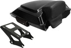 TCMT 5.5" Razor Motorcycle Trunk Box Backrest Pad Mounting Rack Fit For Harley 2014-2025 Touring Road King Street Road Electra Glide Pack
