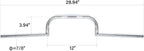 TCMT 7/8" Bars Ace Handle Bar Fits For Honda Kawasaki Suzuki YAMAHA Chrome
