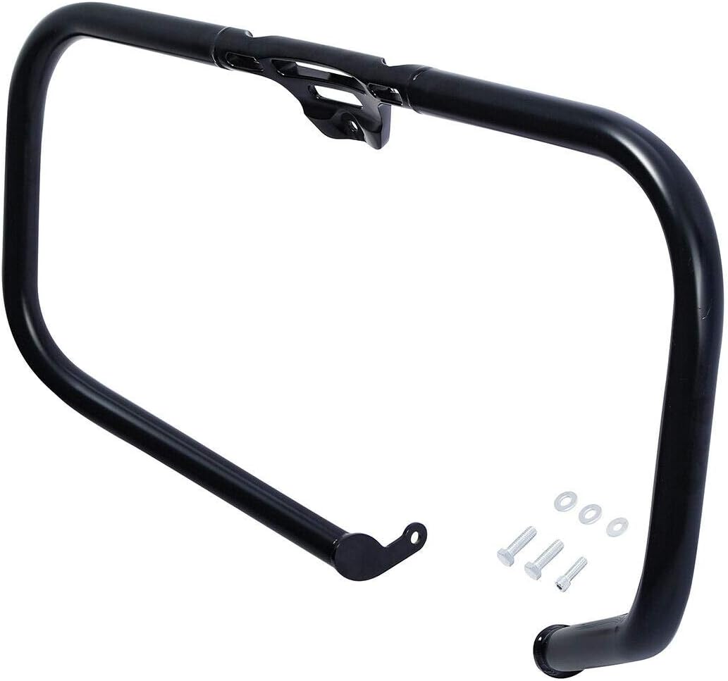 TCMT 1 1/4" Engine Crash Guard Bar Fit for Harley Fat Bob Fat Boy Heritage Classic Low Rider Street Bob 2018-2025 Softail Slim Sport Glide 2018-2021 Deluxe Breakout 2018-2020