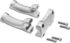 TCMT 4" Tall Handlebar Risers Fit For Harley Dyna Softail Sportster 1" Bars Fit For Yamaha Road Star Suzuki Boulevard Kawasaki Vulcan Honda Shadow 750 Aero Honda VTX 1800N