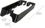 TCMT ABS 4" Hard SaddleBag Extensions Fits For Harley Touring Models CVO Road Glide Road King Street Glide Electra Glide Ultra Classic 1994-2013