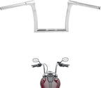 TCMT 10'' Rise Ape Hanger Fat Bars 1-1/4" Handlebar Fit For Harley Road King 2014-2023 Fat Boy FLFBS Sport Glide FLSB Breakout 2018-2023