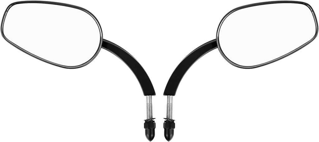 TCMT 8mm Threaded Rearview Side Mirrors Fit For Harley Dyna Switchback Street Bob Fat Bob Low Rider Wide Glide Softail Slim Fat Boy Sportster 1200 48 72 XG500 XG750 Touring Road King Road Street Glide