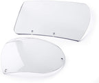 TCMT ABS Windshield Quarter Fairing Kit Fits For Sportster XL 88-16 Dyna 95-05 FXR 86-94 (Clear)