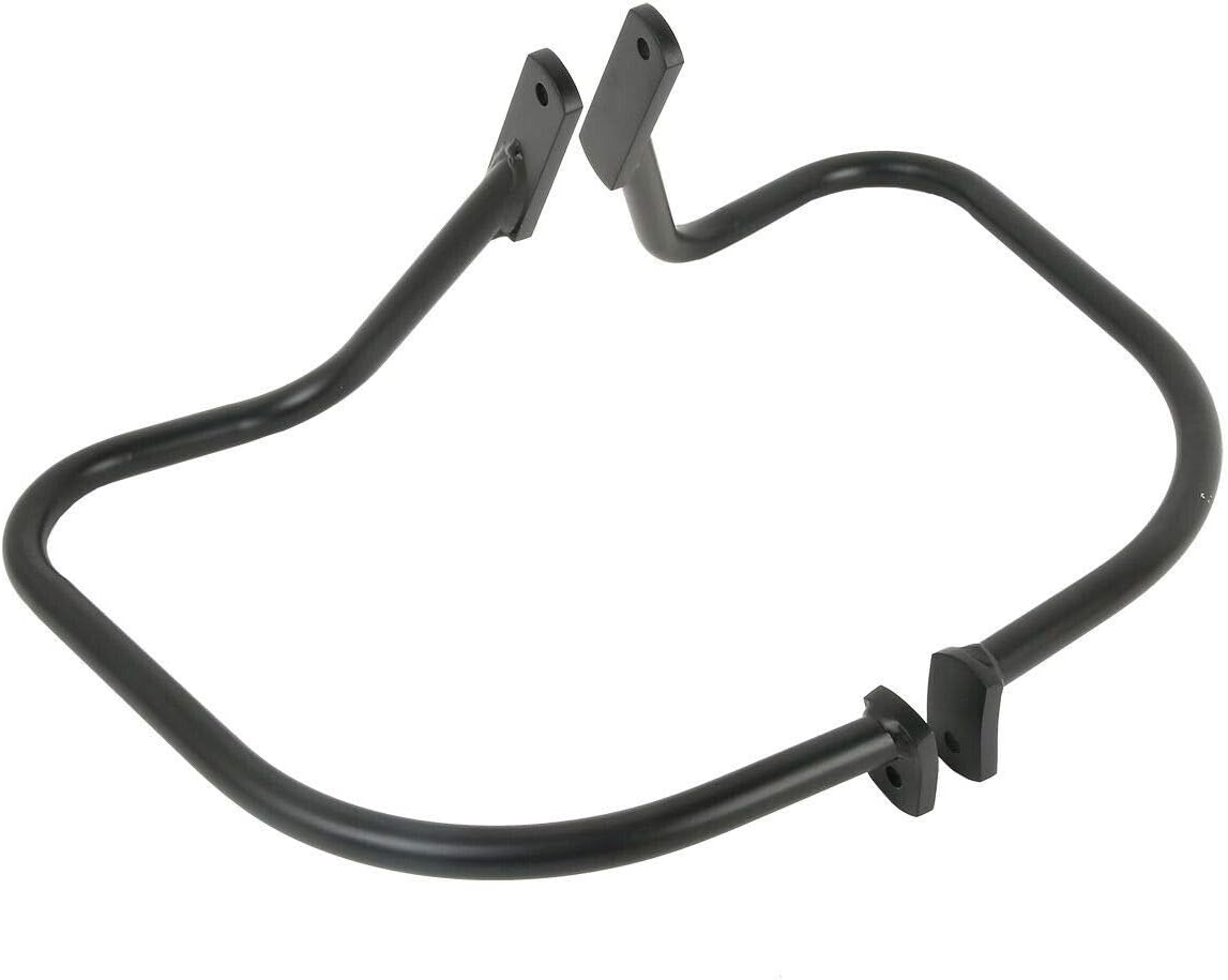 TCMT Saddlebag Guard Rear Rail Crash Bar Fits For Harley Softail Heritage Springer FLSTS 97-99