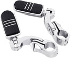 TCMT 32mm 1 1/4" Highway Engine Guard Bar Highway Footpegs Mount Kit Fits For Harley Touring Road King Street Glide Road Glide Electra Glide Softail Sportster Dyna with 1.25" Engine Guards