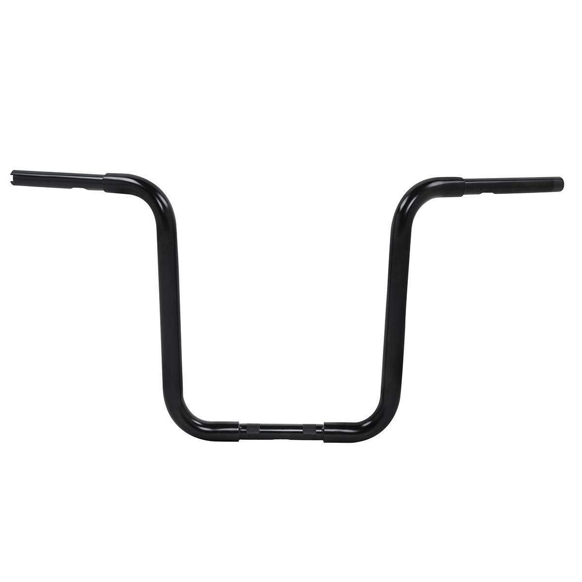 TCMT 12" Rise 1 1/4" Fat Ape Hangers Handlebar Fit For Harley Sportster XL 883 1200 Softail Slim Heritage Fat Boy Deluxe Deuce Dyna Super Glide Wide Glide Low Rider Fat Bob Custom Application