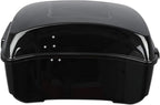 TCMT 13.7" King Motorcycle Trunk Box Black Latches Fits For Harley 2014-2025 Touring CVO Road King Road Glide Street Glide Electra Glide Pack
