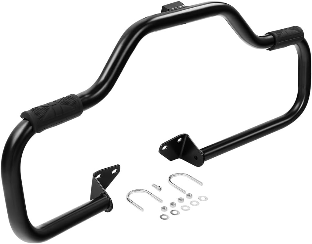 TCMT 1 1/4" Mustache Engine Guard Crash Bars Fits For Harley Dyna FXDB FXDF FXDL FXDWG FXDC Low Rider Street Bob Fat Bob Super Glide 2006-2017 Switchback FLD 2012-2016