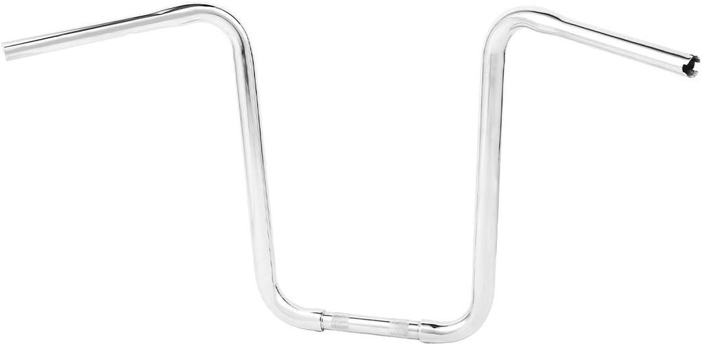 TCMT 17" Rise 1-1/4" Ape Bar Handlebars Fit For Harley Big Twin Sportster XL 1200 883 Softail Dyna Road King Chrome