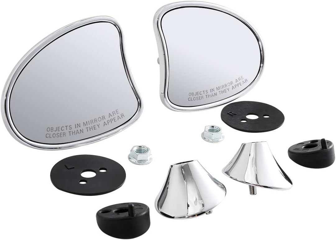 TCMT 10mm Inner Fairing Mount Rear Mirror Fit For Harley Touring Street Glide Ultra Limited Tri Glide 2014-2023 Electra Glide 2014-2022 CVO Limited 2014-2020