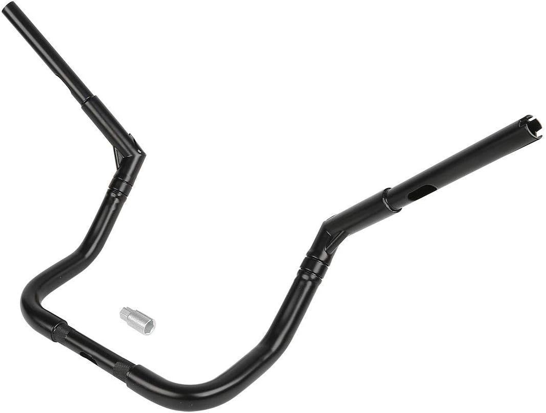 TCMT 12" Rise 1" Handlebar w/Removable Plug Fits For Harley Ultra Limited FLHTK 2014-2023