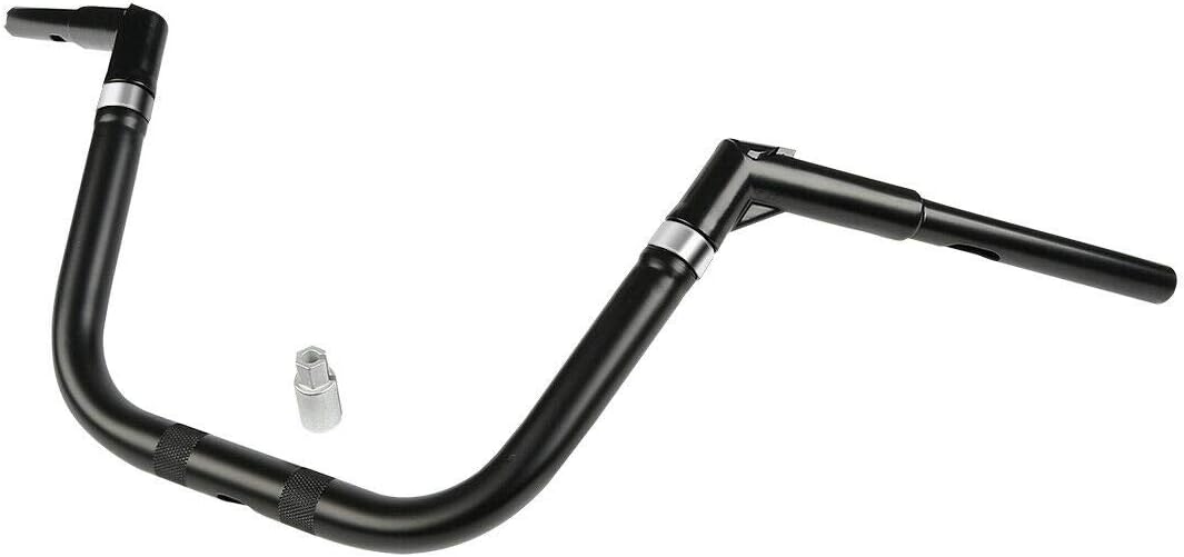 TCMT 12" Rise 1 1/4" Handlebar Fits For Harley Dyna Street Bob 2013-2017 Switchback 2012-2016 Softail Slim Heritage Fat Boy Deluxe Deuce 2000-2017