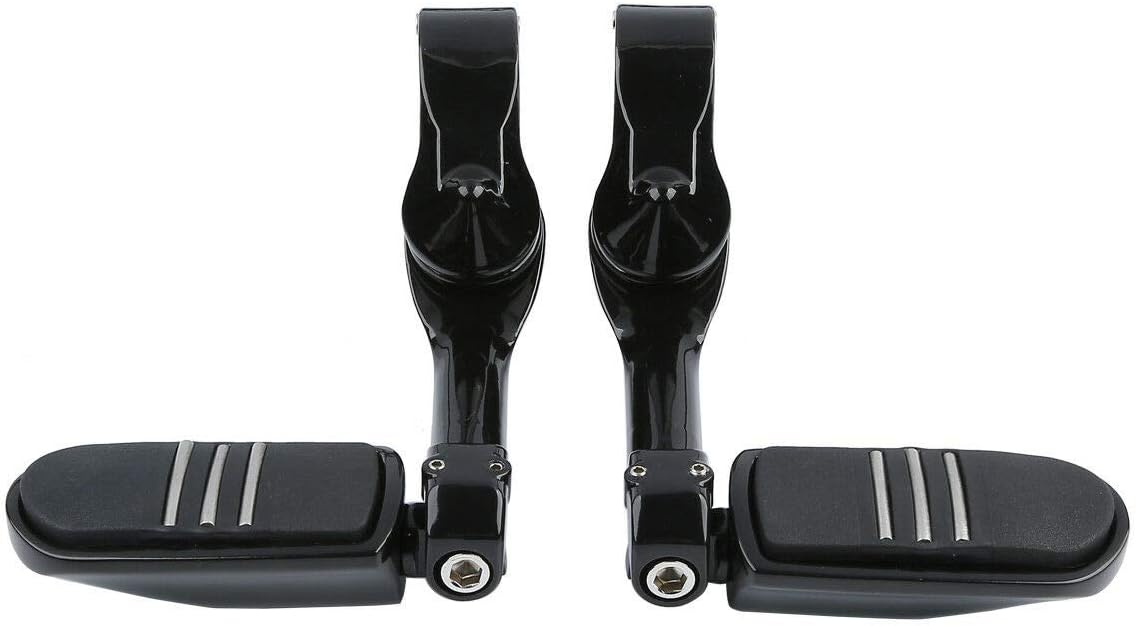 TCMT 32mm 1 1/4" Highway Engine Guard Bar Highway Footpegs Mount Kit Fits For Harley Touring Road King Street Glide Road Glide Electra Glide Softail Sportster Dyna with 1.25" Engine Guards
