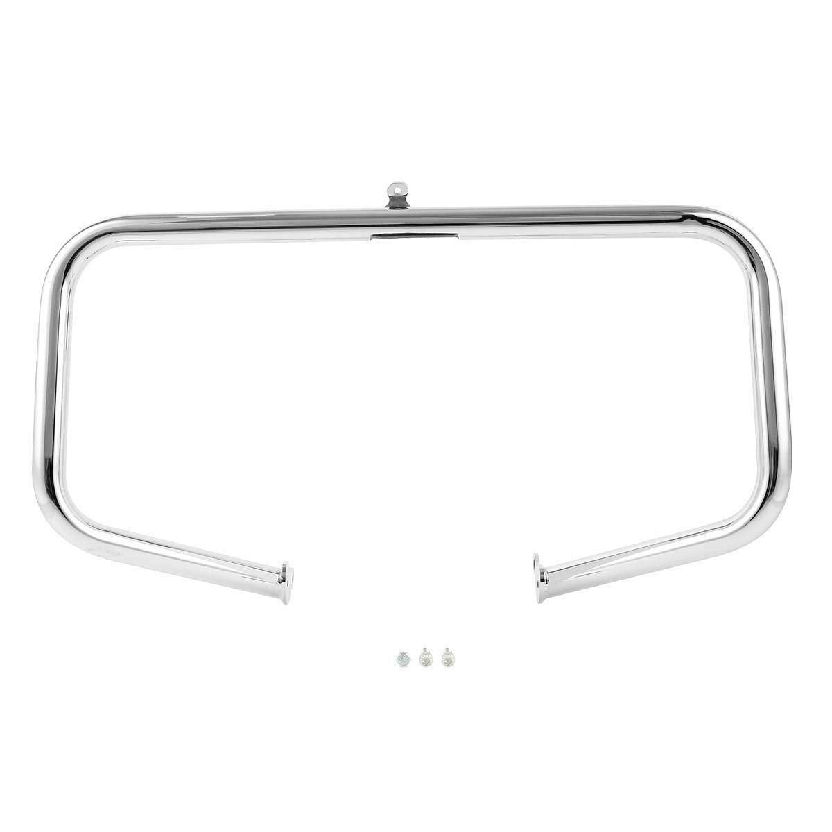 TCMT 1-1/4" Vivid Black Engine Guard Highway Bar Fit For Harley Touring 2009-2024 Road King Street Glide Road Electra Glide Tri Glide Ultra Limited