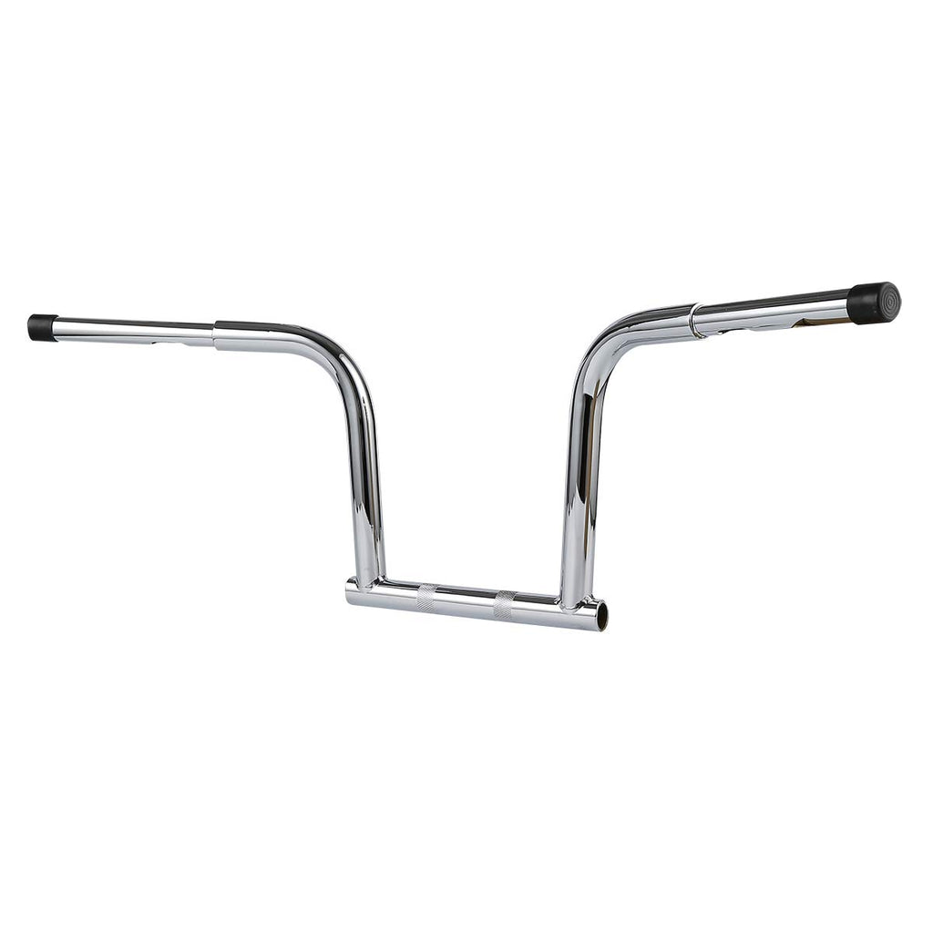 TCMT 12" Rise Handlebar Black Fits For Harley Dyna Fat Bob 2008-2017 Low Rider 2016-2019 Switchback 2012-2016 Wide Glide 2010-2017 Street Bob 2007-2017