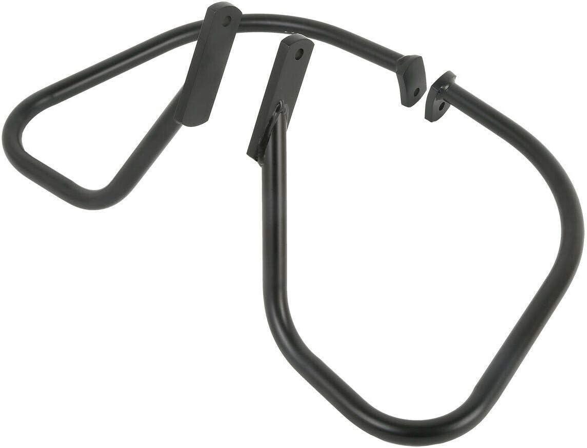 TCMT Saddlebag Guard Rear Rail Crash Bar Fits For Harley Softail Heritage Springer FLSTS 97-99