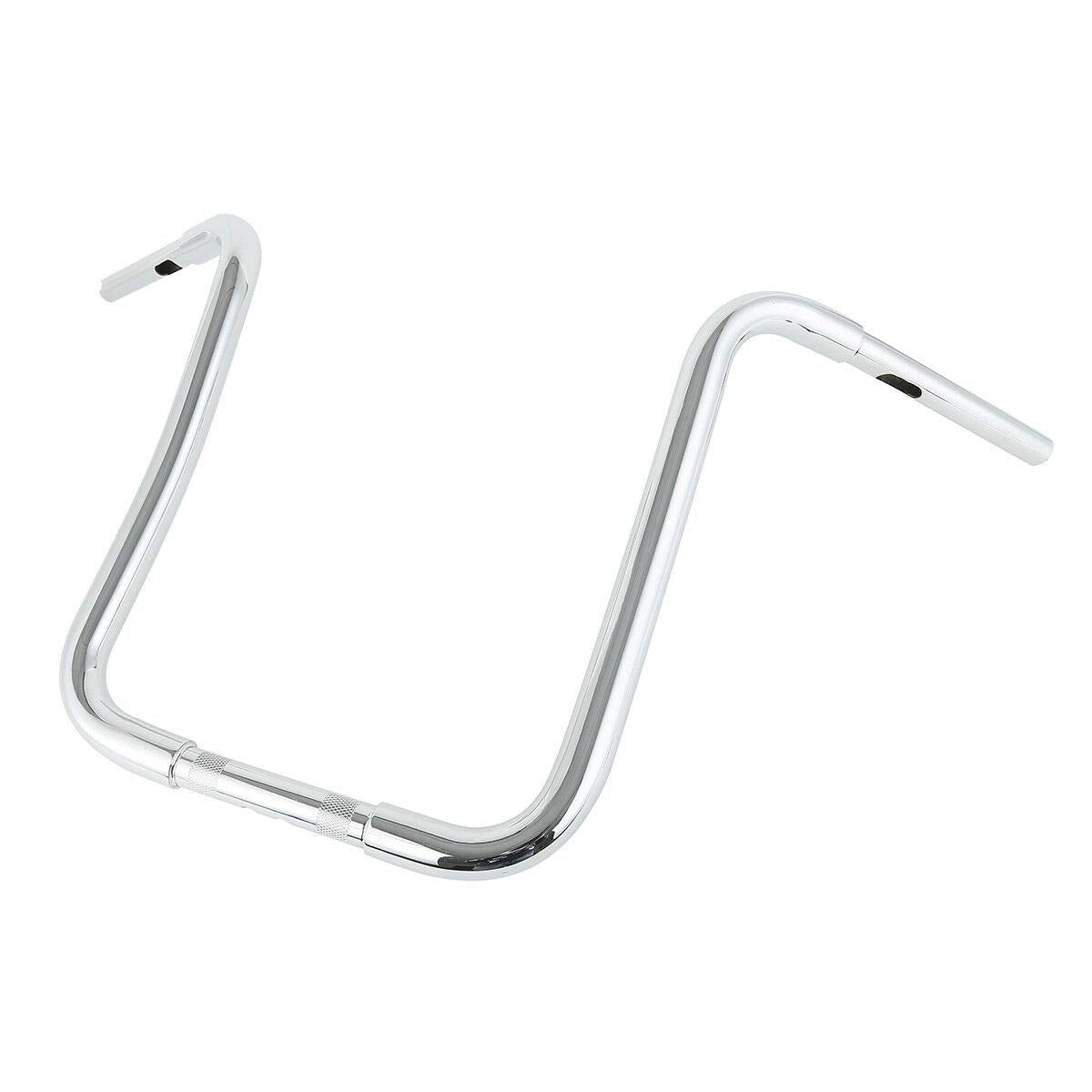 TCMT 12" Rise 1 1/4" Fat Ape Hangers Handlebar Fit For Harley Sportster XL 883 1200 Softail Slim Heritage Fat Boy Deluxe Deuce Dyna Super Glide Wide Glide Low Rider Fat Bob Custom Application